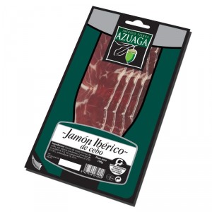 JAMON CEBO IBERICO 50% RAZA IBERICA AZUAGA 100 GRS