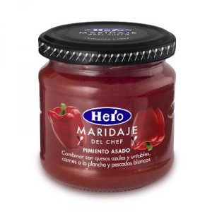 MARIDAJE DEL CHEF HERO MERMELADA PIMIENTO ROJO ASADO 215 GRS