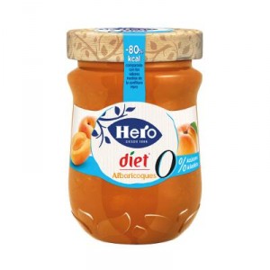 CONFITURA HERO DIET ALBARICOQUES 280 GR.