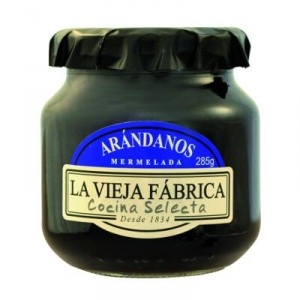 MERMELADA LA VIEJA FABRICA COCINA SELECTA ARANDANOS 285 GRS