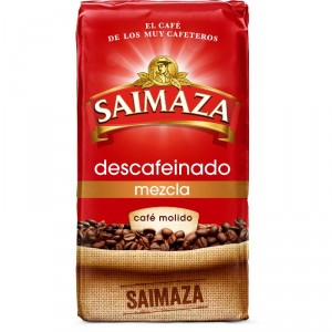 CAFE SAIMAZA MOLIDO MEZCLA DESCAFEINADO 250 GRS