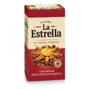 CAFE LA ESTRELLA DESCAFEINADO MOLIDO 50/50 250 GRS