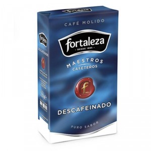 CAFE FORTALEZA MOLIDO DESCAFEINADO NATURAL 250 GRS