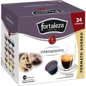 CAFE FORTALEZA INTENSSISIMO 24 CAPS 168 GR. COMP.DOLCE GUSTO