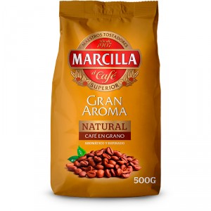 CAFE MARCILLA GRANO NATURAL 500 GRS