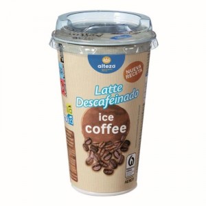 CAFE ALTEZA ICE COFFEE LATTE CAPPUCCINO DESCAFEINADO 250 ML.