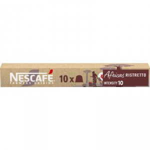 CAFE NESCAFE FARMERS ORIGINS AFRICAS BY NESPRESSO 10 CAPS.