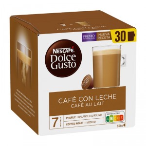 CAFE NESCAFE D.G CAFE CON LECHE 30 CAPSULAS  210GRS