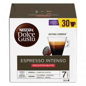 CAFE NESCAFE D.G. INTENSO DESCAFEINADO 30 CAPSULAS 210 GRS.