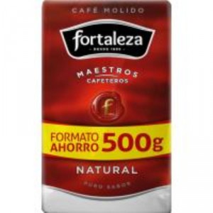 CAFE FORTALEZA MOLIDO NATURAL 500 GRS