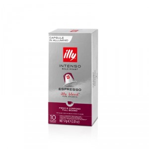 CAFE ILLY ESPRESSO INTENSO 10 CAPSULAS