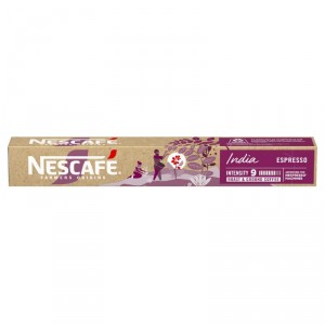CAFE NESCAFE FARMERS ORIGINS INDIA BY NESPRESSO 10 CAPSULAS