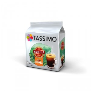 CAFE TASSIMO MARCILLA COLOMBIA 16 MONODOSIS 259 GRS