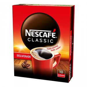 CAFE NESCAFE DESCAFEINADO 10 SOBRES