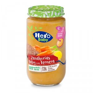 TARRITO HERO TERNERA CON ZANAHORIA 235 GRS