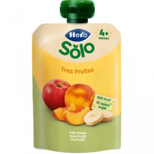 BOLSITA HERO TRES FRUTAS 100 GRS.