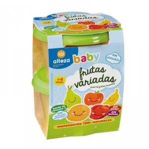 TARRITO ALTEZA BABY FRUTAS VARIADAS PACK 2 UNDS X 200 GRS