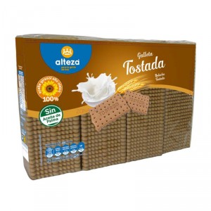 GALLETA ALTEZA TOSTADA PACK 4 UNDS X 200 GRS