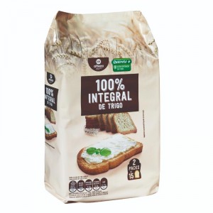 PAN ALTEZA TOSTADO INTEGRAL 30 REBANADAS 270 GRS