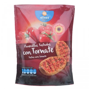 PANECILLOS ALTEZA TOSTADOS CON TOMATE 160 GRS