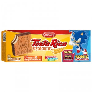 BIZCOCHITOS TOSTA RICA PACK 5 UNDS