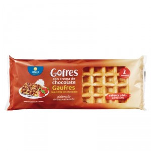 GOFRE ALTEZA CON CREMA DE CHOCOLATE PACK 2 UNDS  280 GRS