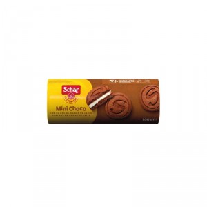 GALLETA DR.SCHÄR C/CREMA DE LECHE MINI CHOCO SORRISI S/G 100
