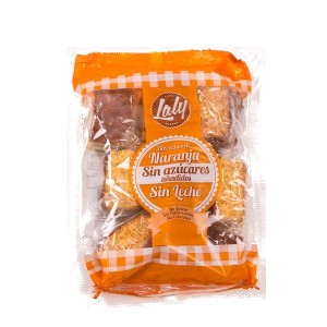 BIZCOCHO LALY NARANJA SIN AZUCAR Y SIN LECHE 450 GRS.