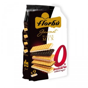 WAFER FLORBU MIX 0% AZUCARES AÑADIDOS 270 GRS.