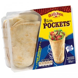 TORTILLA OLD EL PASO POCKETS 223 GRS.