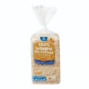 PAN MOLDE ALTEZA INTEGRAL SIN CORTEZA S/AZUCARES AÑAD. 450GR