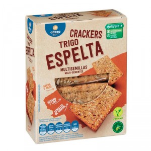 CRACKERS ALTEZA ESPELTA 240 GRS.