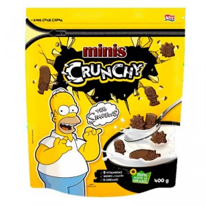 GALLETA ARLUY MINIS SIMPSON CRUNCHY 400 GRS.