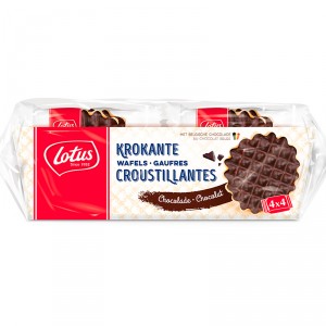 GOFRE LOTUS CRUJIENTES CHOCOLATE PACK 16 UNDS. 184 GRS.
