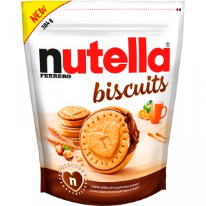 GALLETA NUTELLA BISCUITS 304 GRS.