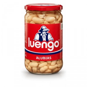 ALUBIA LUENGO COCIDA FRC 570 GR., 400 GR. P.E.