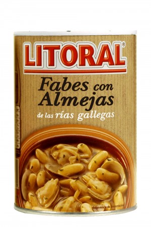 FABES CON ALMEJAS LITORAL 425 GR.