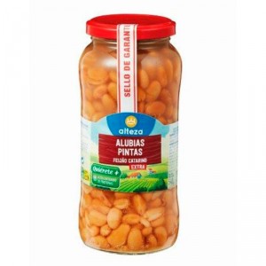 ALUBIA ALTEZA PINTA COCIDA FRC 540 GR., 400 GR. P.E.