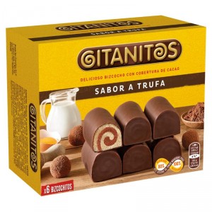 GITANITOS SABOR TRUFA P-6 165 GRS