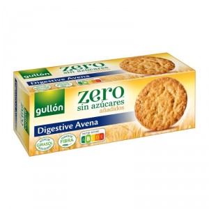 GALLETA GULLON DIGESTIVE AVENA ZERO 410 GRS