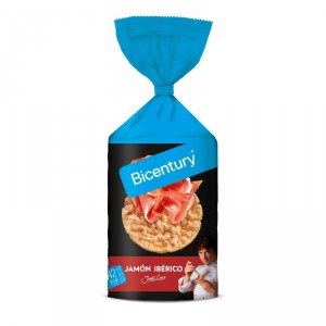 TORTITA BICENTURY SABOR JAMON 124 GRS.