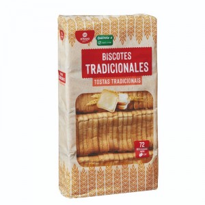 BISCOTES ALTEZA TRADICIONALES 72 REBANADAS 540 GRS.