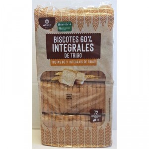 BISCOTES ALTEZA INTEGRALES 72 REBANADAS 540 GRS.