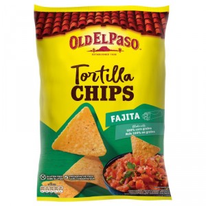 TORTILLA OLD EL PASO CHIPS FAJITA 185 GRS.