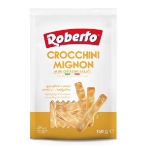 GRISSINI MINI ROBERTO CROCCHINI MIGNON SALATI 150 GRS.