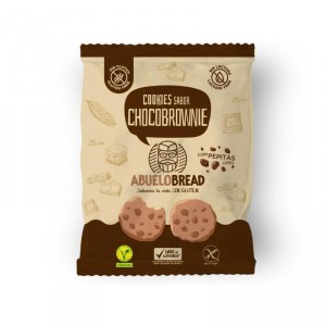 GALLETAS ABUELO BREAD COOKIES CHOCOBROWNIE S/G 150 GRS.
