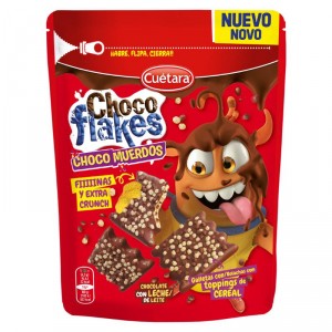 GALLETA CUETARA MINI CHOCOFLAKES CHOCOLATE 100 GRS