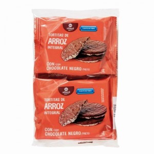 TORTITA ALTEZA DE ARROZ CHOCOLATE NEGRO 4 X 2 UND. 105,2 GR.