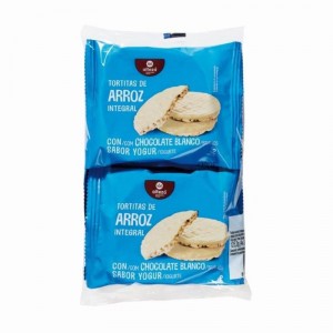 TORTITA ALTEZA ARROZ CHOCO.BLANCO SABOR YOGUR 4X2 UN. 125 GR