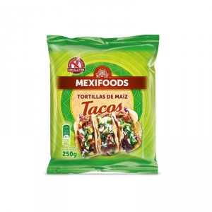 TORTILLA MEXIFOODS MAIZ 250 GRS.